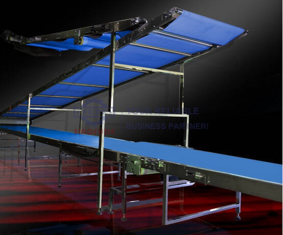 Stable Stainless Steel Cooling Conveyor 4m ~80m Length For Automatic Biscuit Production Line