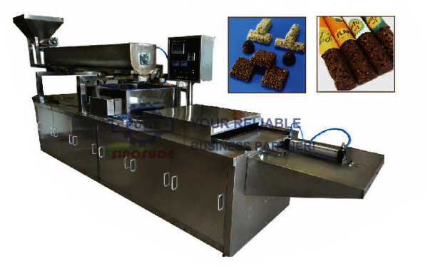 PLC Oats Chocolate Production Line/ Automatic Compound Chocolate Bar Production Line