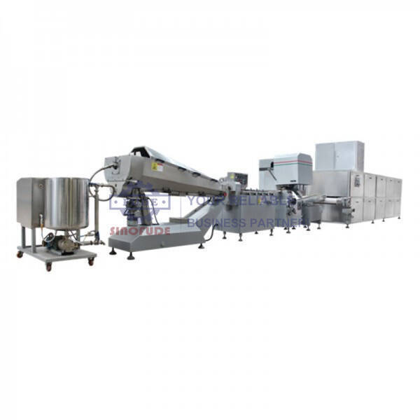 150-1200 kg/h Hard Candy Forming Machine Depositor Confectionery Production Line 55-60 n/min