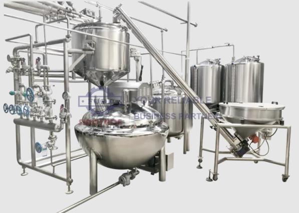 300kg/h Saving Labor Gummy Bear Manufacturing Equipment For Making Gummy Bear