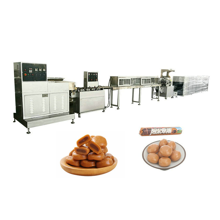 200-300kg/h High Speed Big Output Toffee Making Equipment