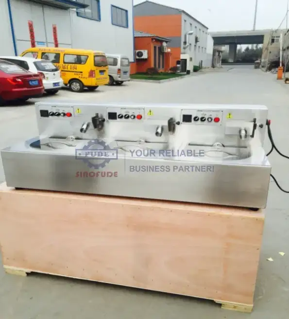 600kg/h Multi-function Stepless Speed Adjustment Chocolate Tempering Machine