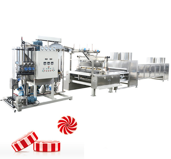 CE,ISO9001,BV Hard Candy Press Machine With Plc Operating System