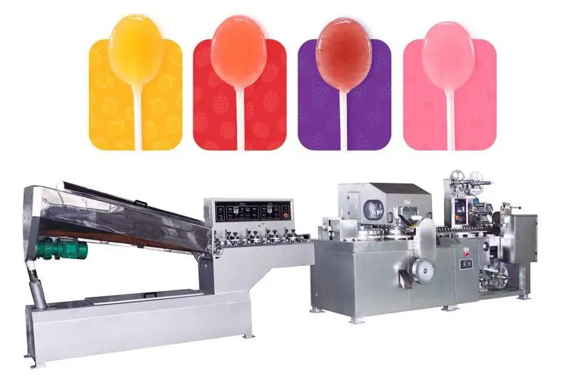 300kg/h High Productivity Stainless Steel Lollipop Stick Making Machine